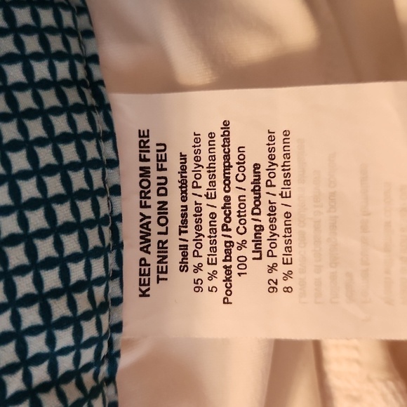 PUMA Diamond Tech Golf Skort Blue Coral/Clearwater, Size 6 - Picture 11 of 13